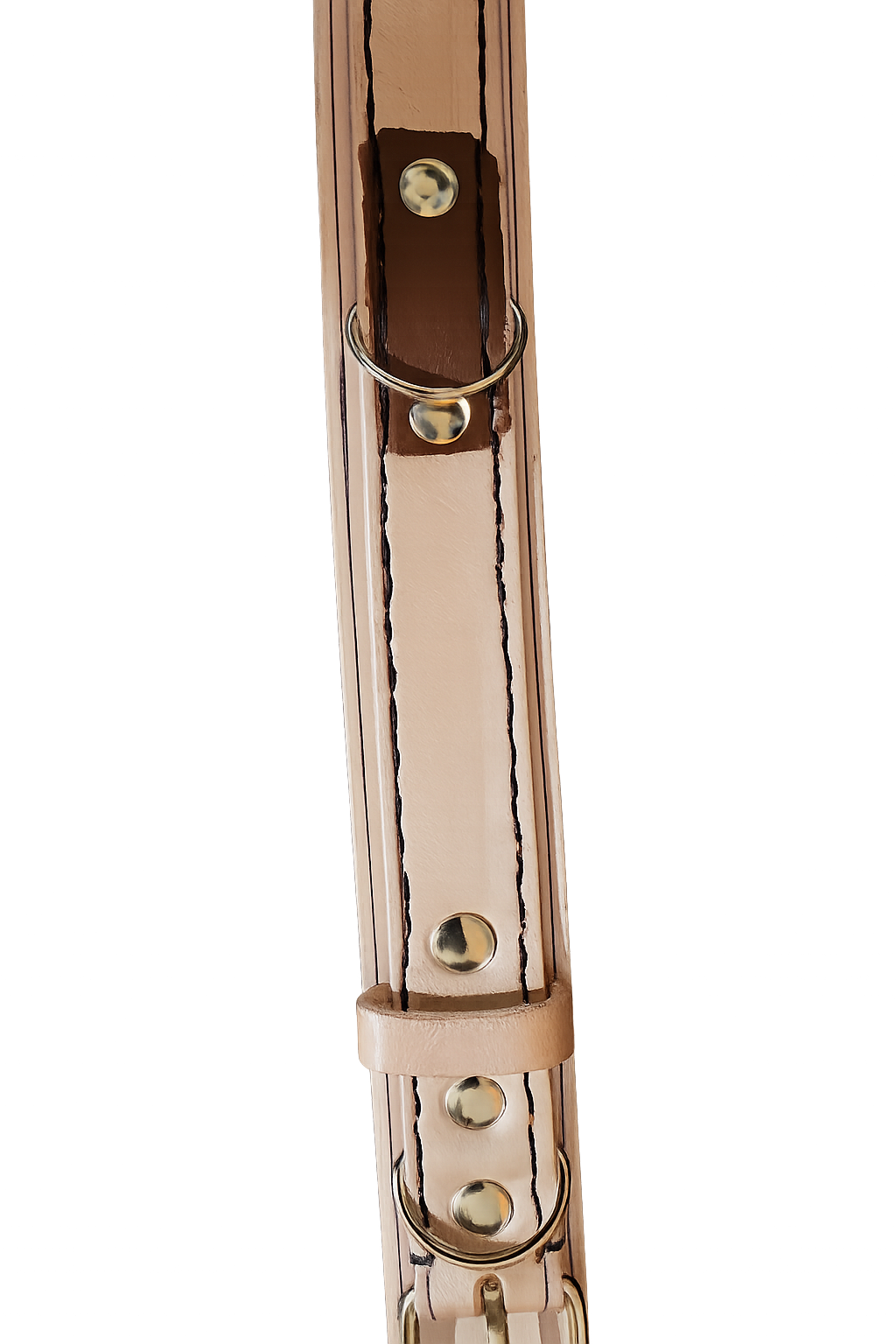 Collar artesanal de cuero para perros