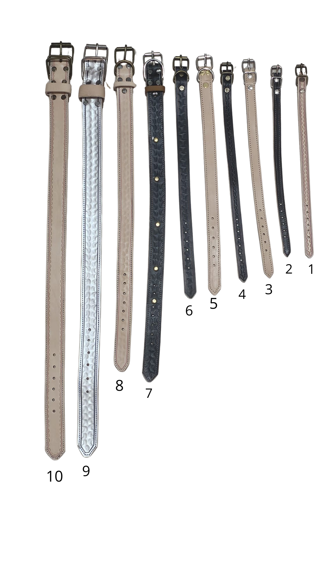 collar de Cuero Hechas a Mano y Personalizadas para tu Mejor Amigo