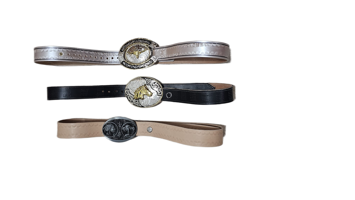 Cinturón de Cuero Genuino Hecho a Mano – Un Clásico para Toda la Vida